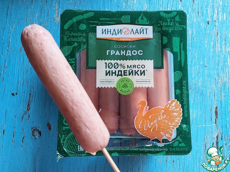 Чатни из красной смородины с корн-догами